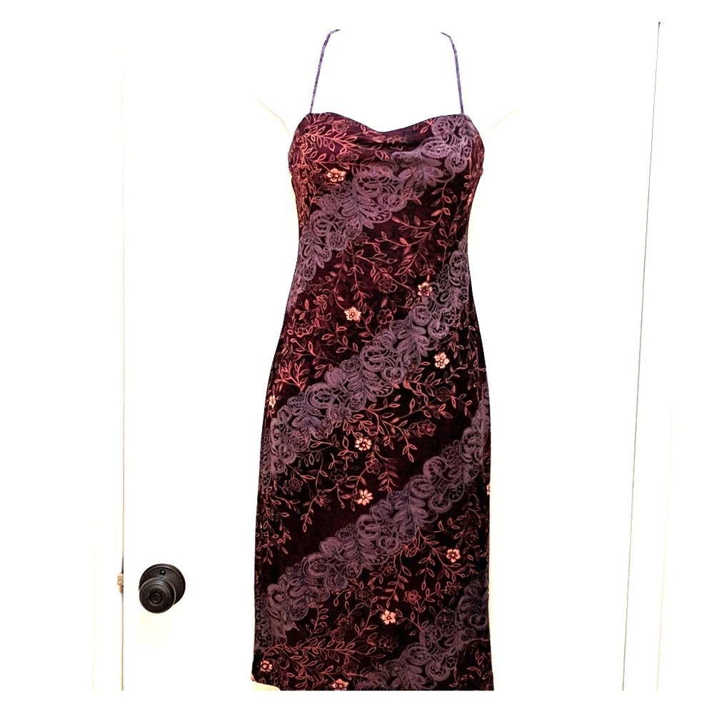 Strappy wiggle dress